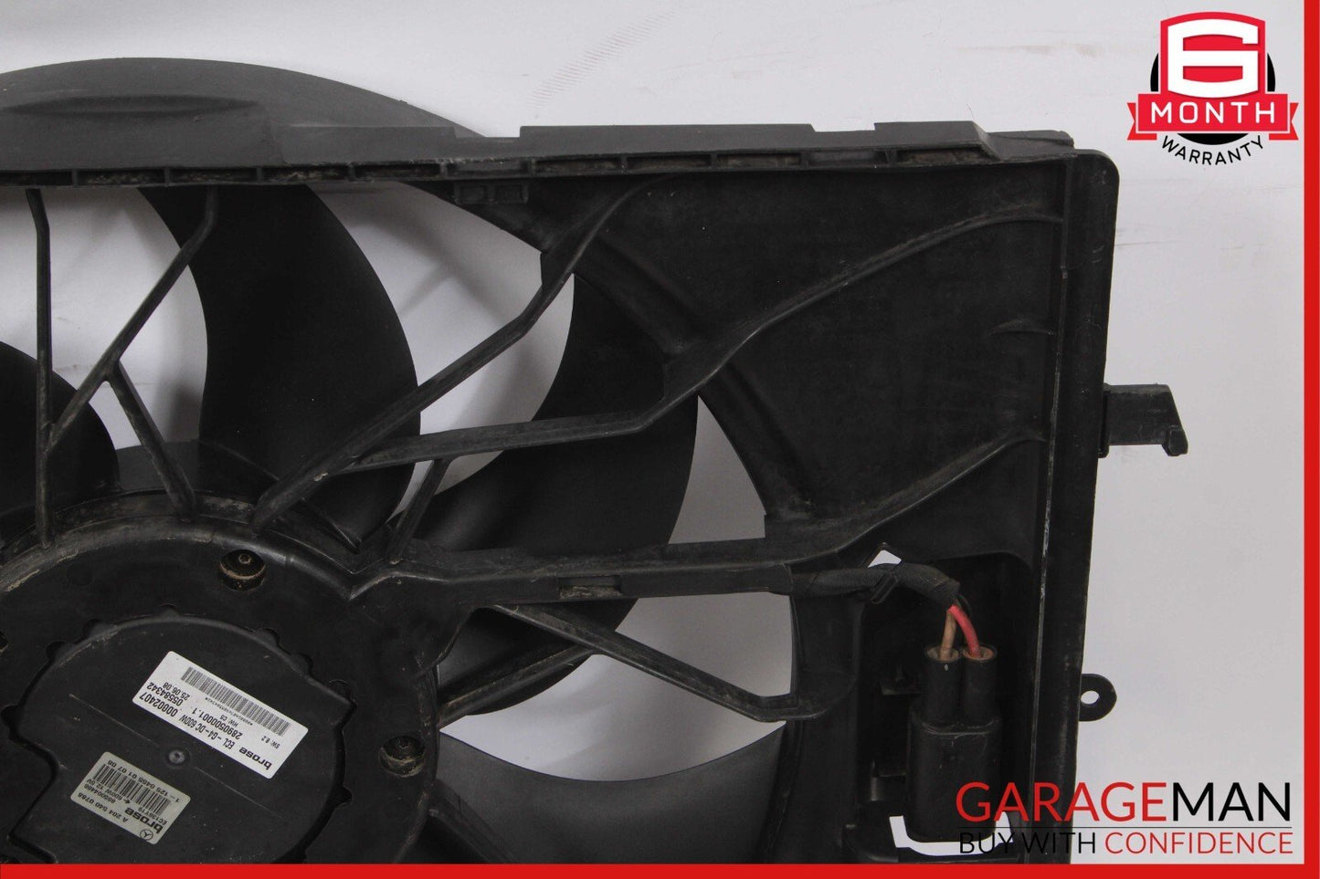 08-18 Mercedes C300 GLK350 E250 Engine Radiator Cooling Fan Motor Assembly OEM
