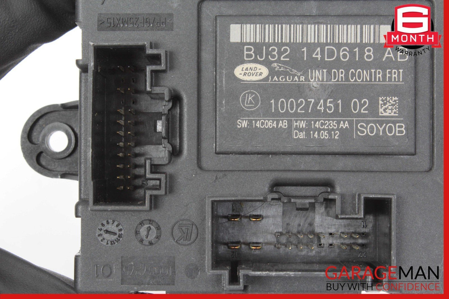 12-13 Range Rover Evoque Front Left Driver Side Door Control Module Unit OEM