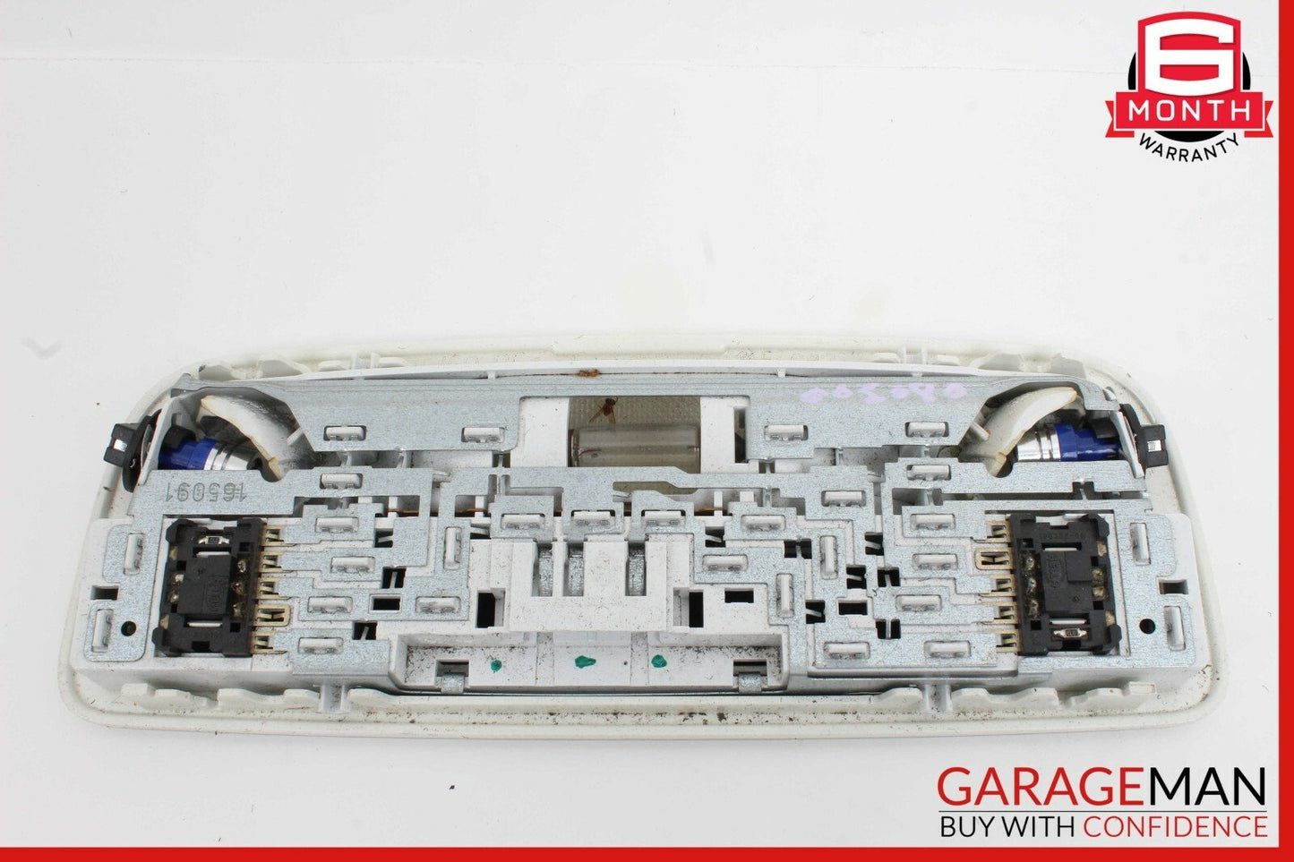08-21 Mercedes C300 GLA250 Rear Overhead Dome Light Black 2048204901 OEM