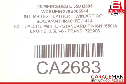 03-11 Mercedes SLK280 CLS550 E350 Sirius Satellite Radio Receiver Module Unit