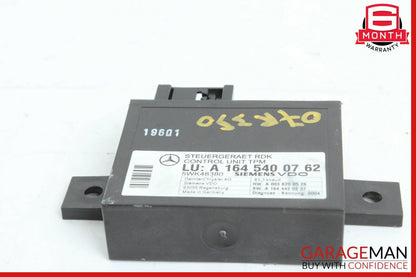 06-11 Mercedes W251 R350 CLS550 E550 TPMS Tire Pressure Control 1645400762 OEM