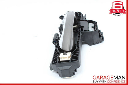 10-13 Mercedes W212 E350 Front Left Side Exterior Door Handle Keyless Go Gray