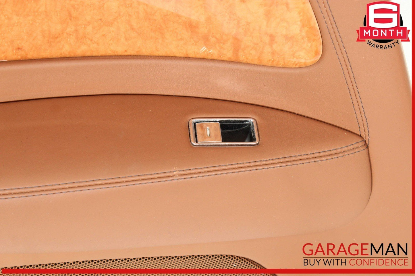 07-11 Bentley Continental GTC Rear Left Driver Side Interior Door Panel OEM