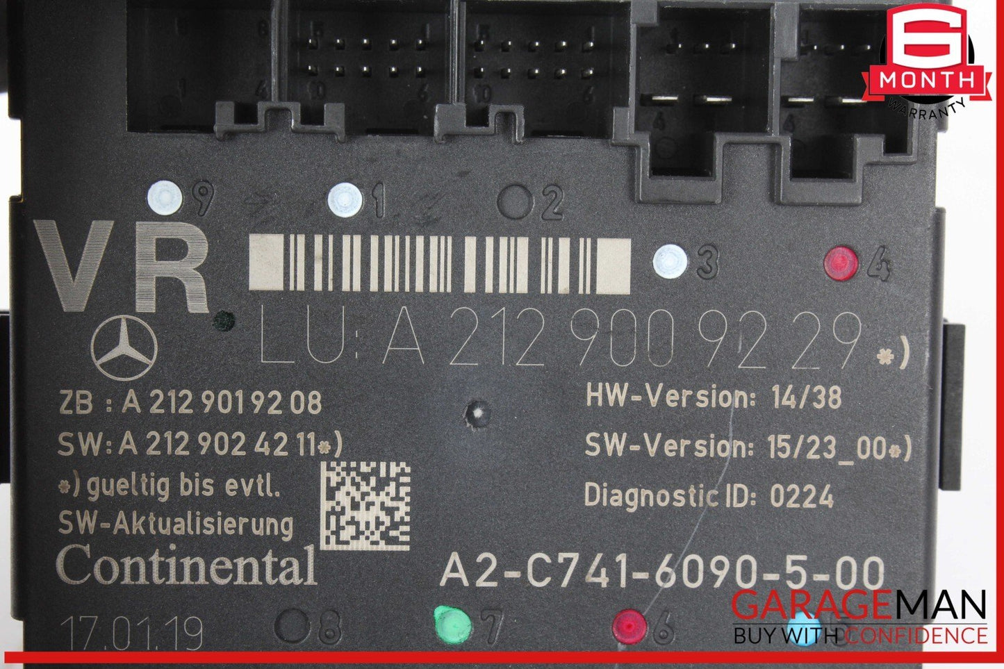 08-20 Mercedes R172 SLC300 E350 Front Right Side Door Control Module OEM
