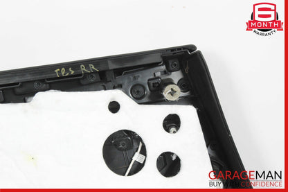 17-23 Tesla Model 3 Rear Right Passenger Side Door Panel Card Trim Black OEM