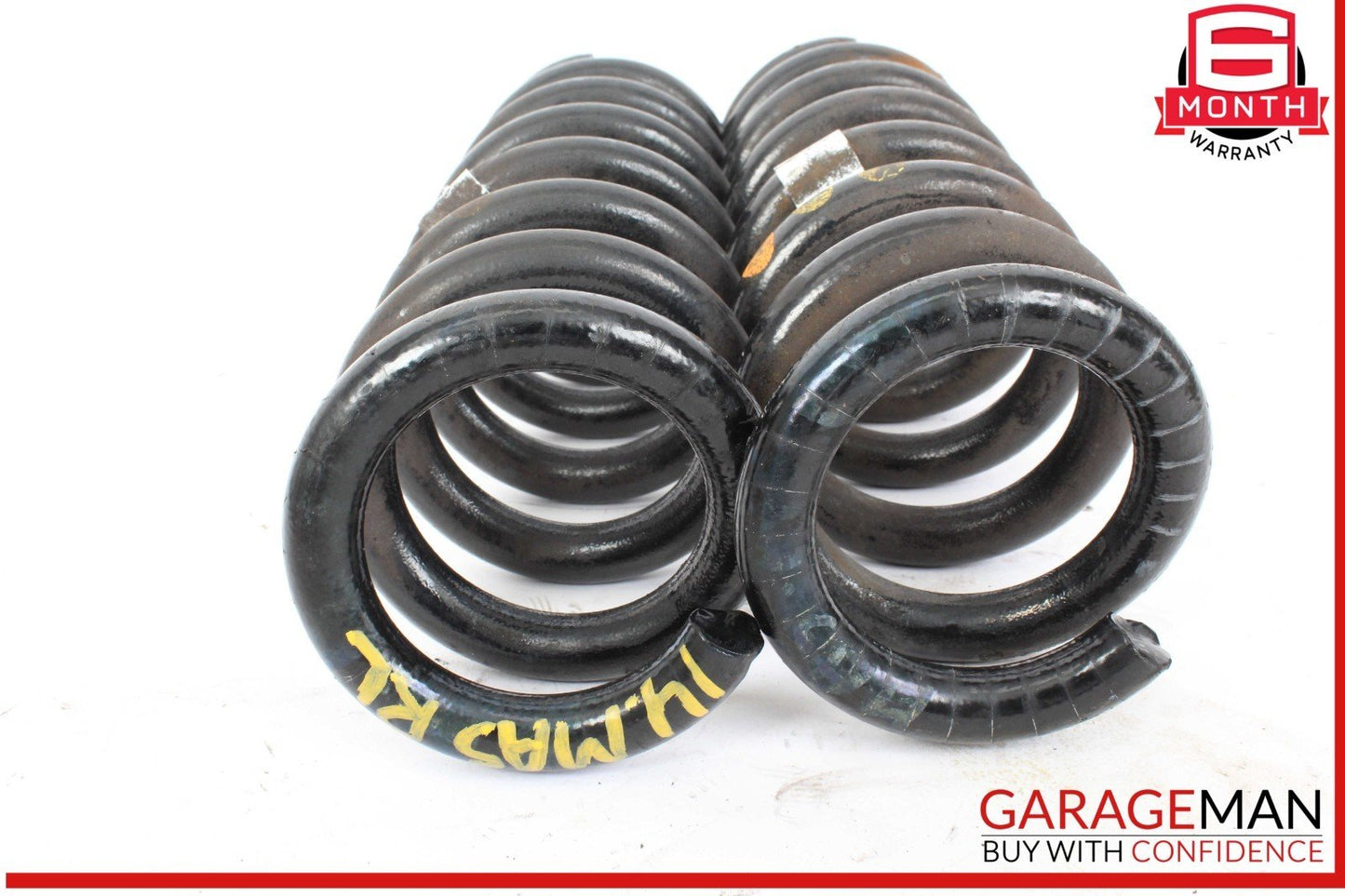 14-17 Maserati Ghibli S Rear Right & Left Suspension Coil Spring Absorber Set