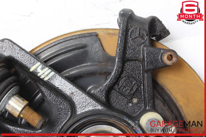98-05 Mercedes W163 ML350 Rear Right Side Spindle Knuckle Hub w/ Rotor Disc OEM