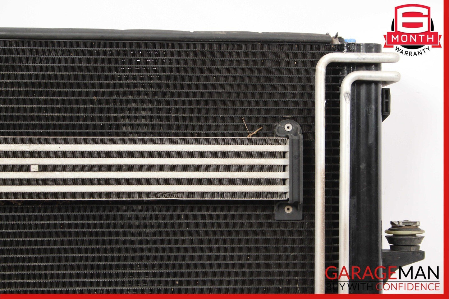 03-06 Porsche Cayenne 955 Engine Motor Cooling Radiator AC A/C Condenser Assy