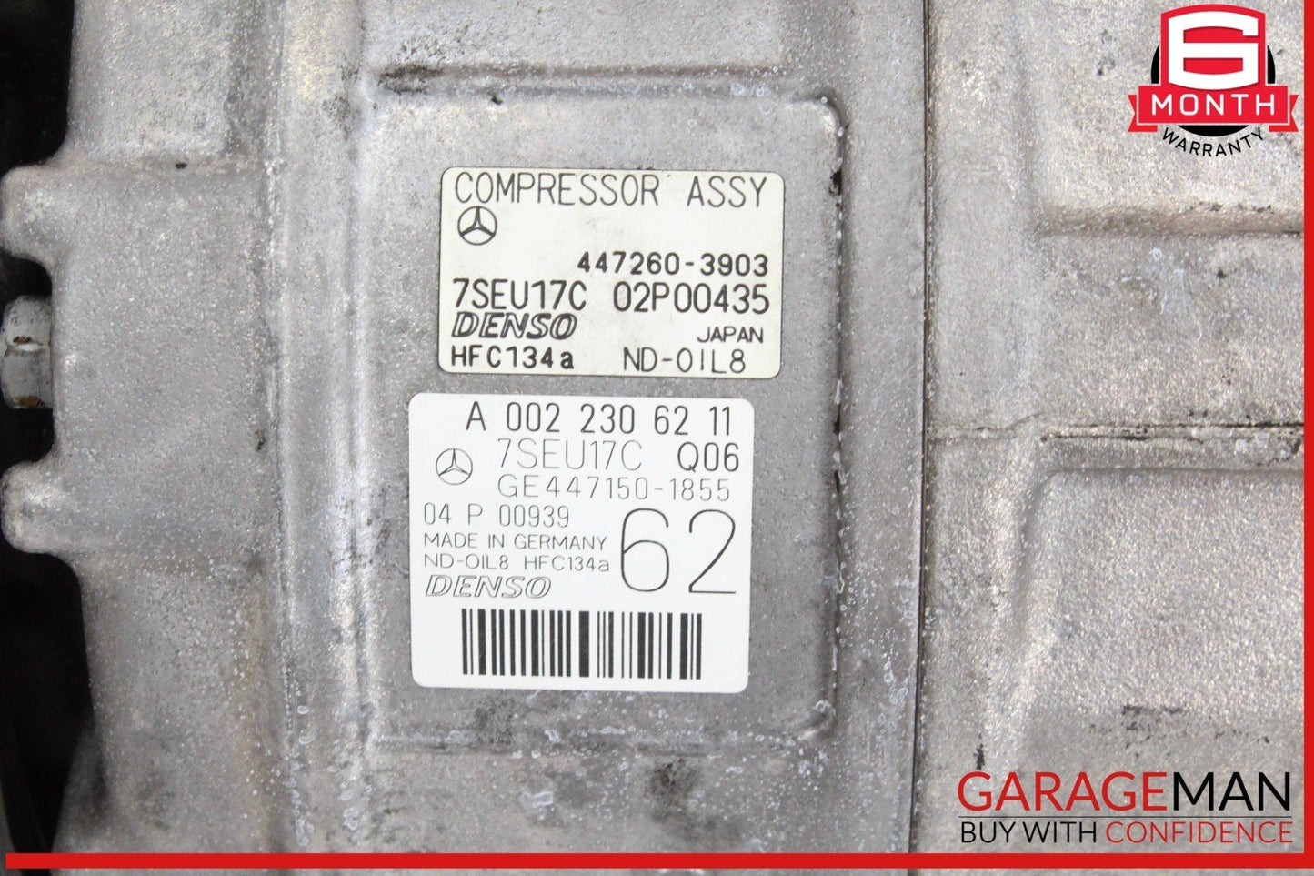 11-14 Mercedes W221 S550 CL550 AC A/C Air Conditioning Compressor Pump OEM
