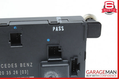 06-11 Mercedes W219 CLS550 Rear Left Side Door Control Module 2198203526 OEM