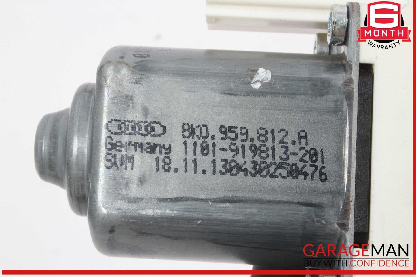 11-18 Porsche Cayenne 958 S Rear Left Side Door Window Regulator Motor Unit OEM