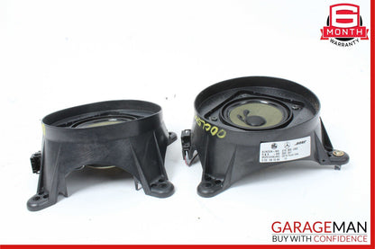 00-06 Mercedes W215 CL500 Rear Door Audio Speaker Tweeter Speakers Set of 2 Pc