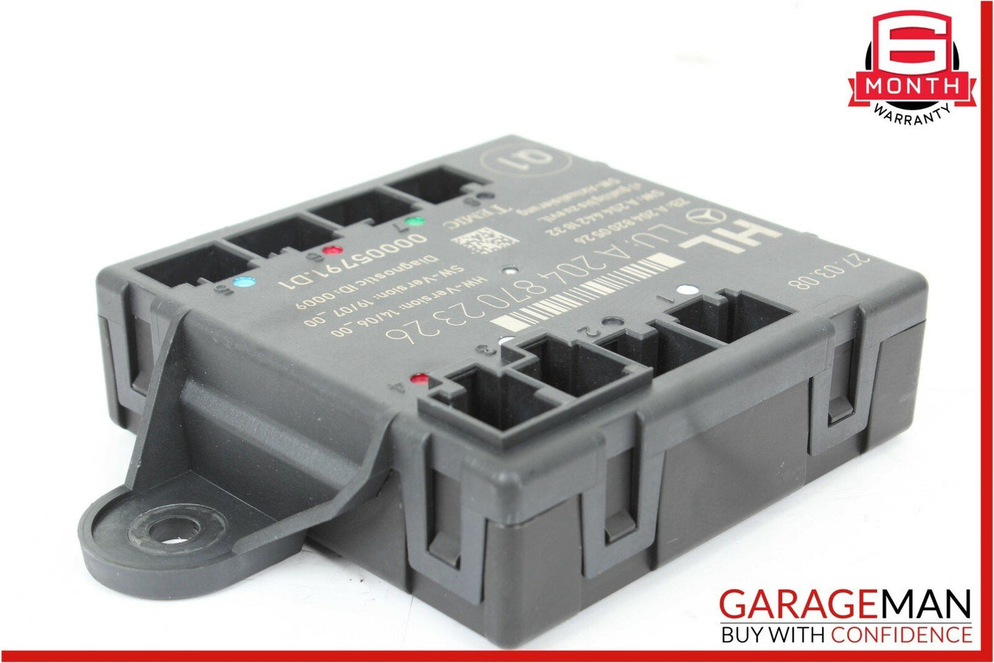 08-14 Mercedes W204 C300 Rear Left Driver Side Door Controller Module Unit OEM