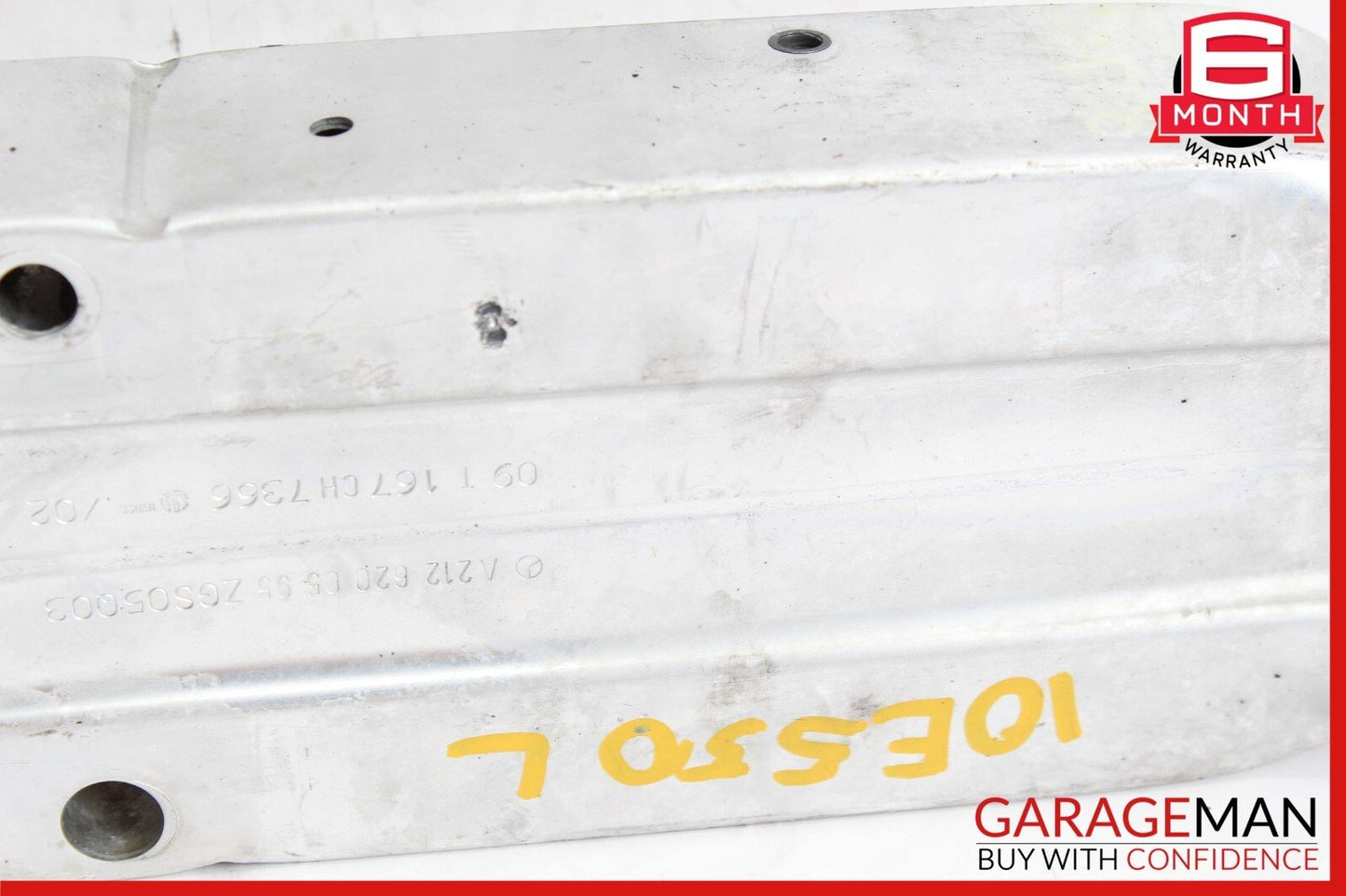10-16 Mercedes W212 E350 E63 Front Left Bumper Reinforcement Bracket OEM