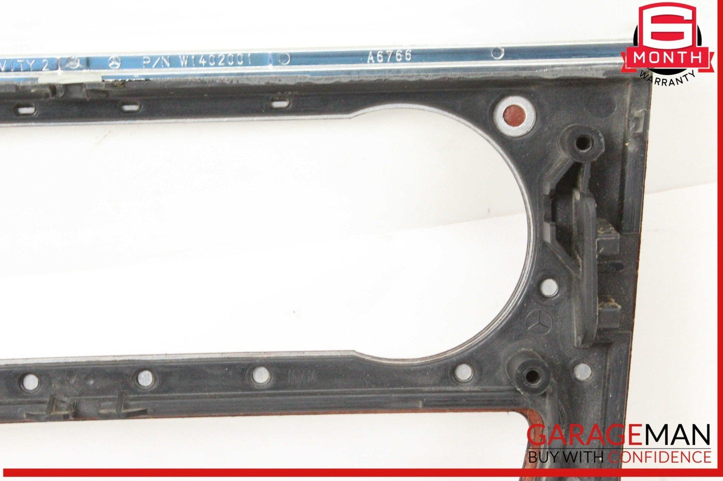 06-12 Mercedes X164 GL450 Center Console Control Trim Panel Wood Bezel OEM