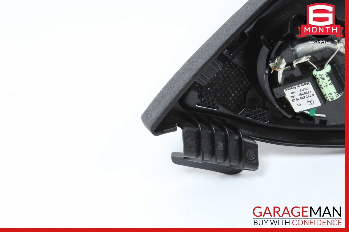 10-16 Mercedes W212 E400 E350 Front Left Door Panel Tweeter Speaker Cover Black