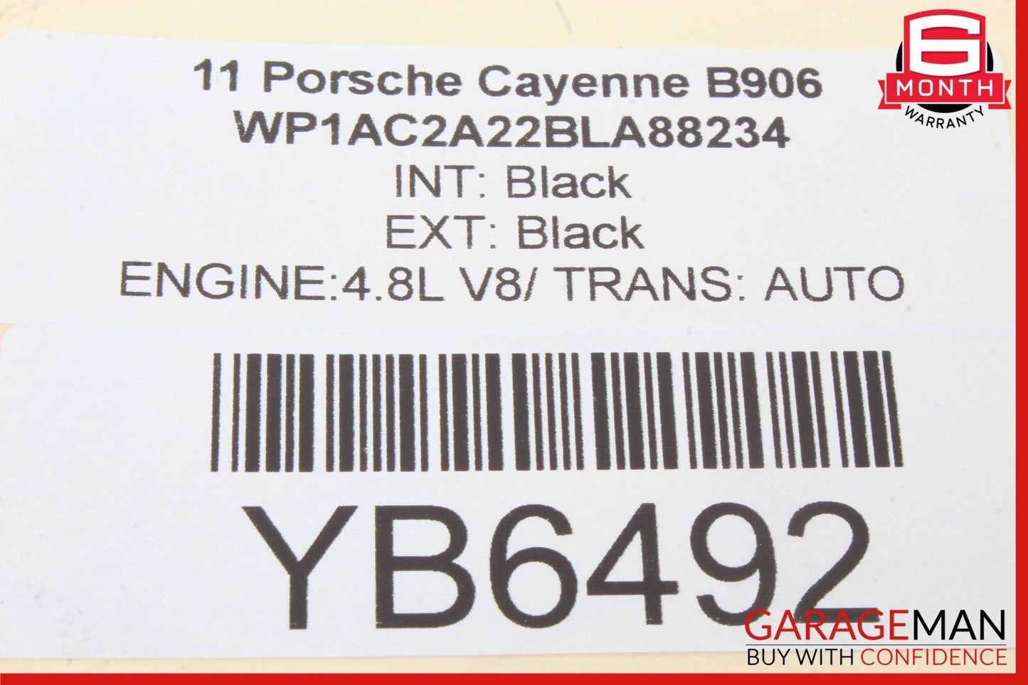 11-18 Porsche Cayenne 958 S Rear Left / Right Side Upper Forward Control Arm OEM