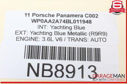 10-16 Porsche Panamera 970 Rear Left Driver Side Door Control Module OEM