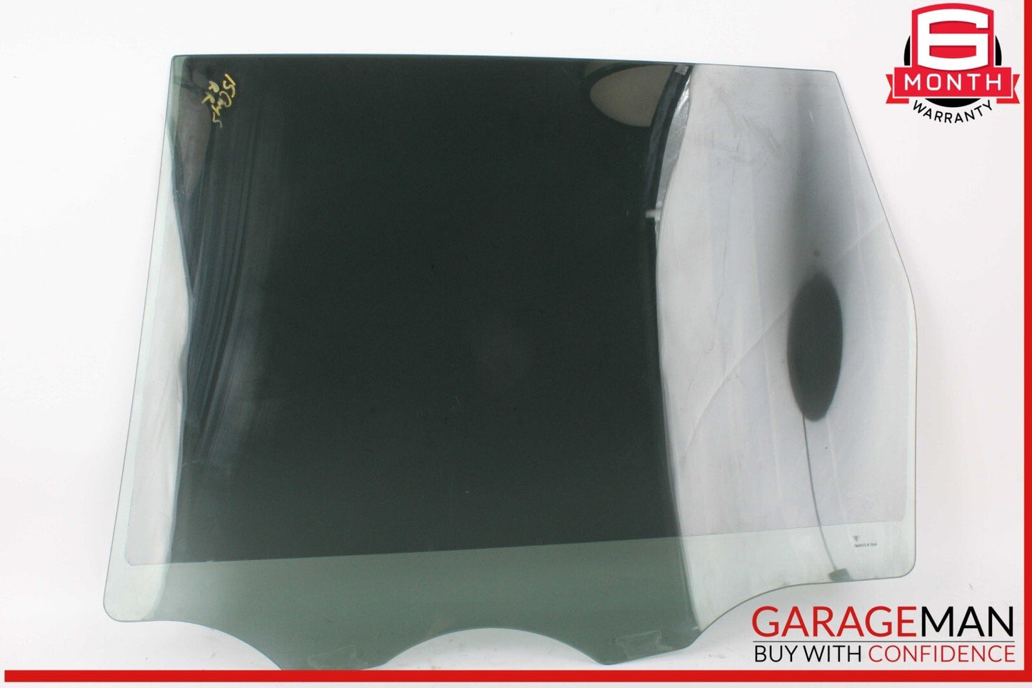 11-18 Porsche Cayenne 958 Rear Right Passenger Side Door Window Glass OEM