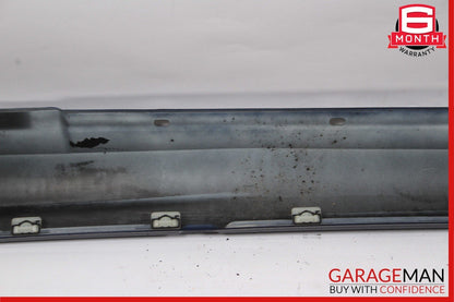 08-14 Mercedes W204 C280 C300 AMG Sport Right Side Skirt Rocker Panel Blue OEM