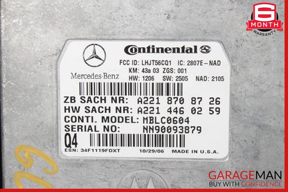 Mercedes X164 GL450 4MATIC Voice Communication Control Module 2218708726 OEM