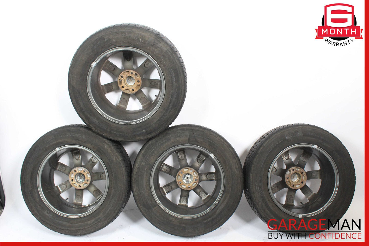 MB Motoring Alpina Complete Wheel Tire Rim Set of 4 Pc R17