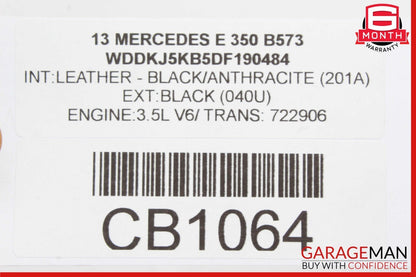 08-17 Mercedes C250 SLK250 E400 E350 Front Left Side Lower Control Arm RWD