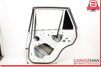 14-18 BMW X5 Rear Right Passenger Side Door Shell Panel White OEM