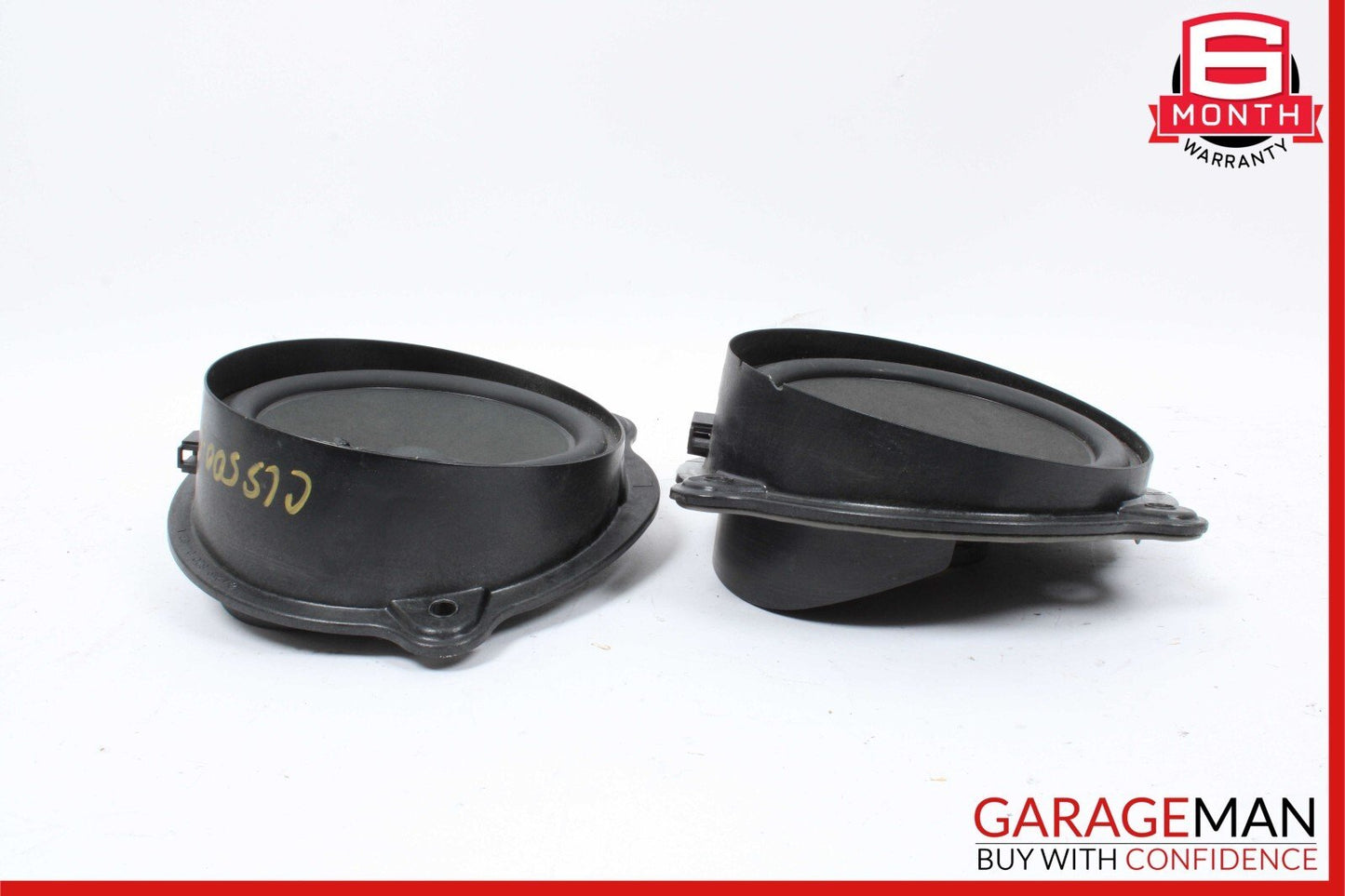 06-11 Mercedes W219 CLS500 Right & Left Side Door Sound Audio Speakers Set of 2