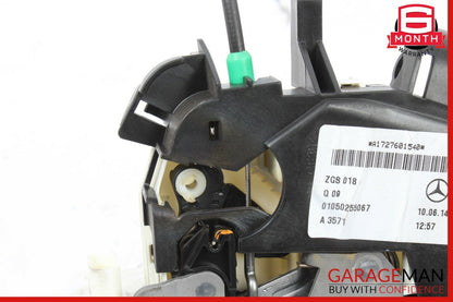 12-16 Mercedes R172 SLK350 Front Left Side Keyless Go Door Lock Latch Actuator