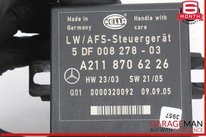 05-12 Mercedes W164 ML500 CLK350 E350 Headlight Control Module 2118706226 OEM
