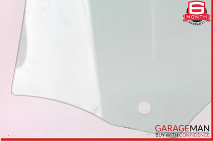 17-20 BMW 530E Front Right Passenger Side Door Window Glass OEM