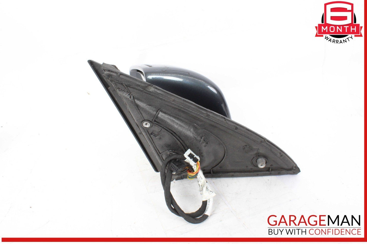 12-16 Mercedes X166 GL450 Front Left Side Door Rear View Mirror w/ Blind Spot
