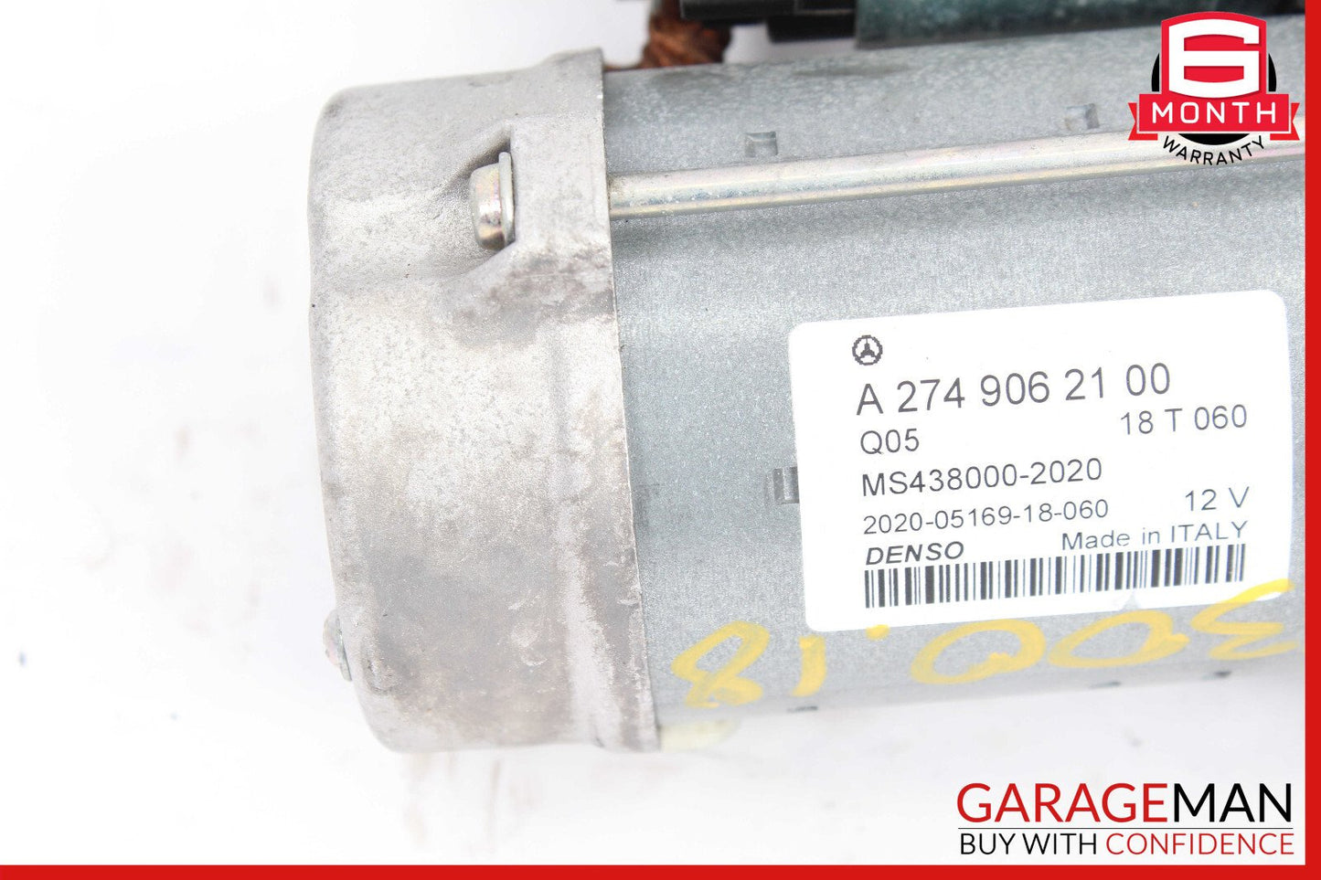 15-18 Mercedes W205 C300 2.0L DENSO Engine Starter Motor 2749062100 OEM
