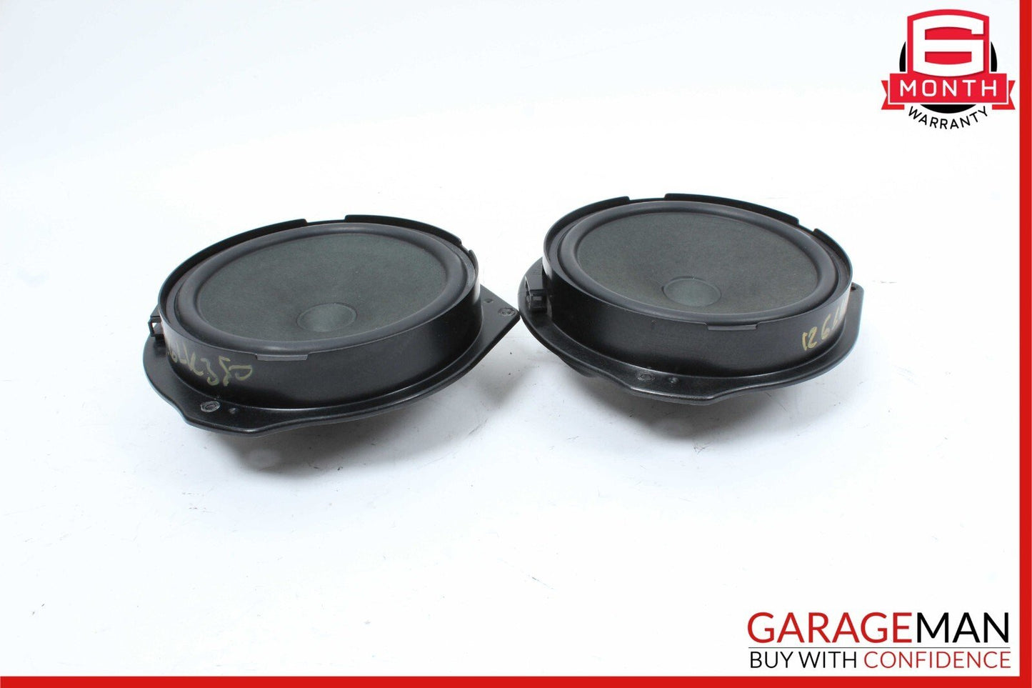 08-15 Mercedes X204 GLK350 Front Right & Left Door Sound Speakers Set of 2 OEM