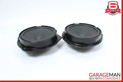 08-15 Mercedes X204 GLK350 Front Right & Left Door Sound Speakers Set of 2 OEM