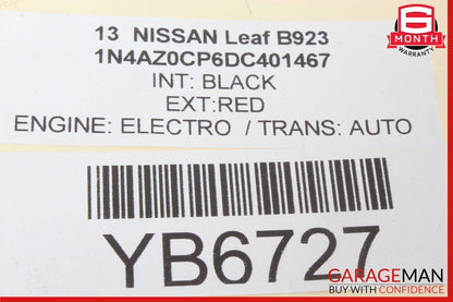 11-17 Nissan Leaf Rear Left Driver Side Door Window Switch OEM