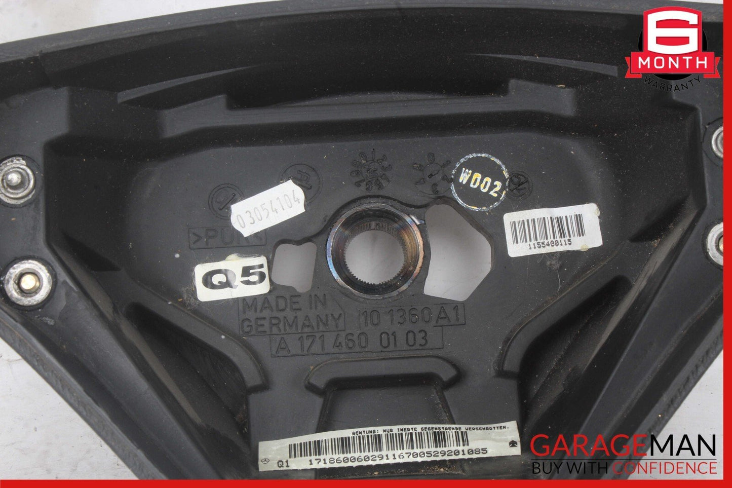 05-08 Mercedes W203 C320 C280 C350 SLK350 Sport Steering Wheel Black OEM