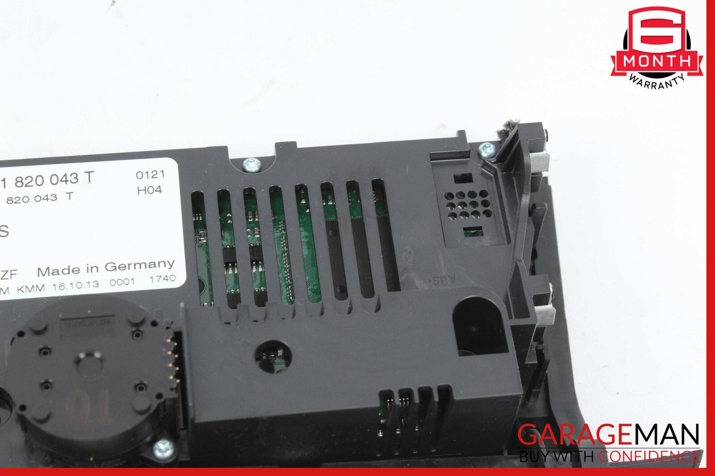 13-17 Audi Q5 Front A/C AC Climate Control Switch Panel Assembly OEM
