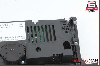13-17 Audi Q5 Front A/C AC Climate Control Switch Panel Assembly OEM