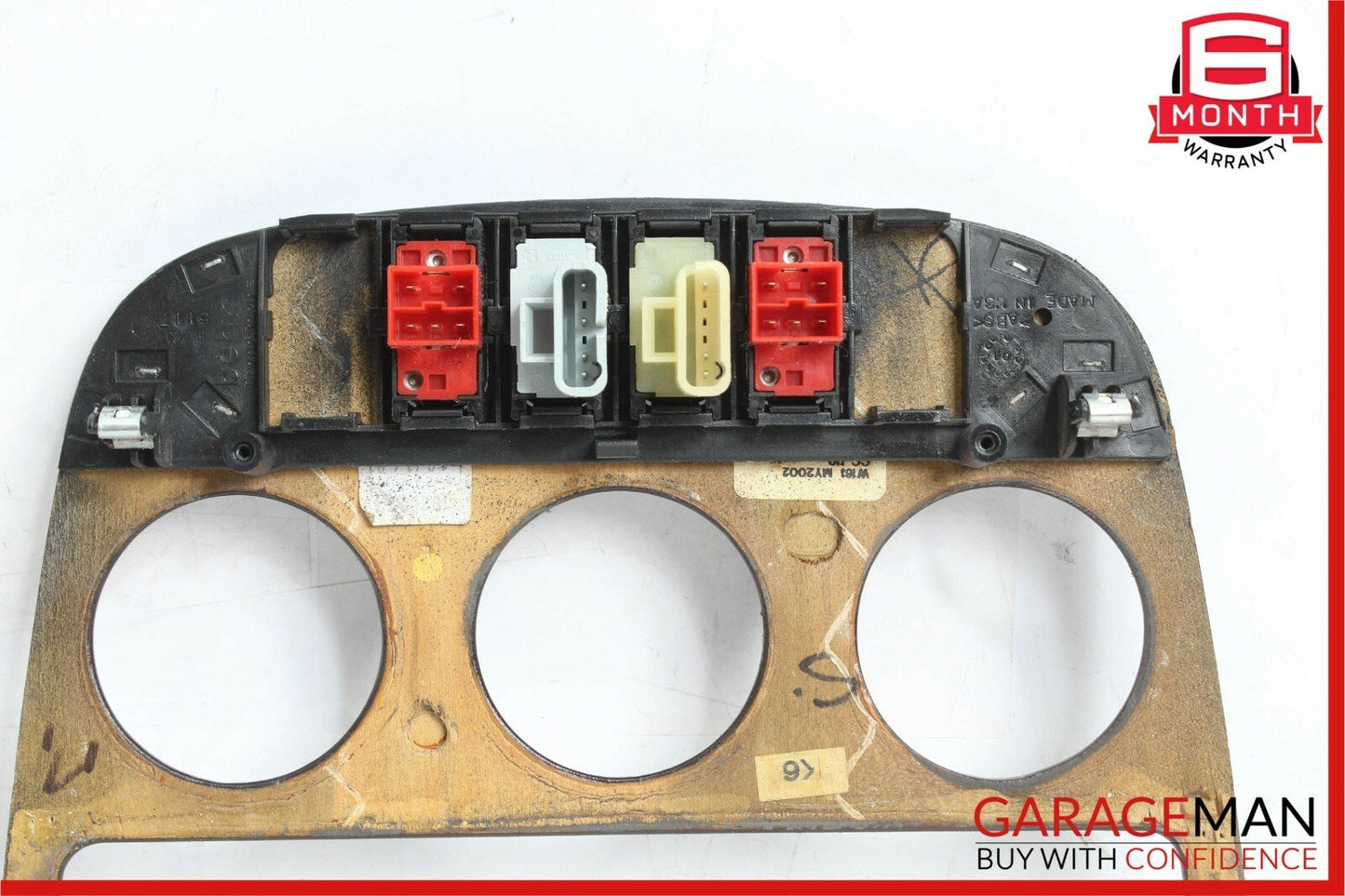 02-05 Mercedes W163 ML320 ML500 Enter Console Panel Trim Bezel Wood OEM
