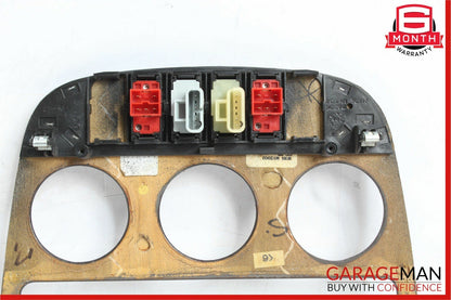 02-05 Mercedes W163 ML320 ML500 Enter Console Panel Trim Bezel Wood OEM