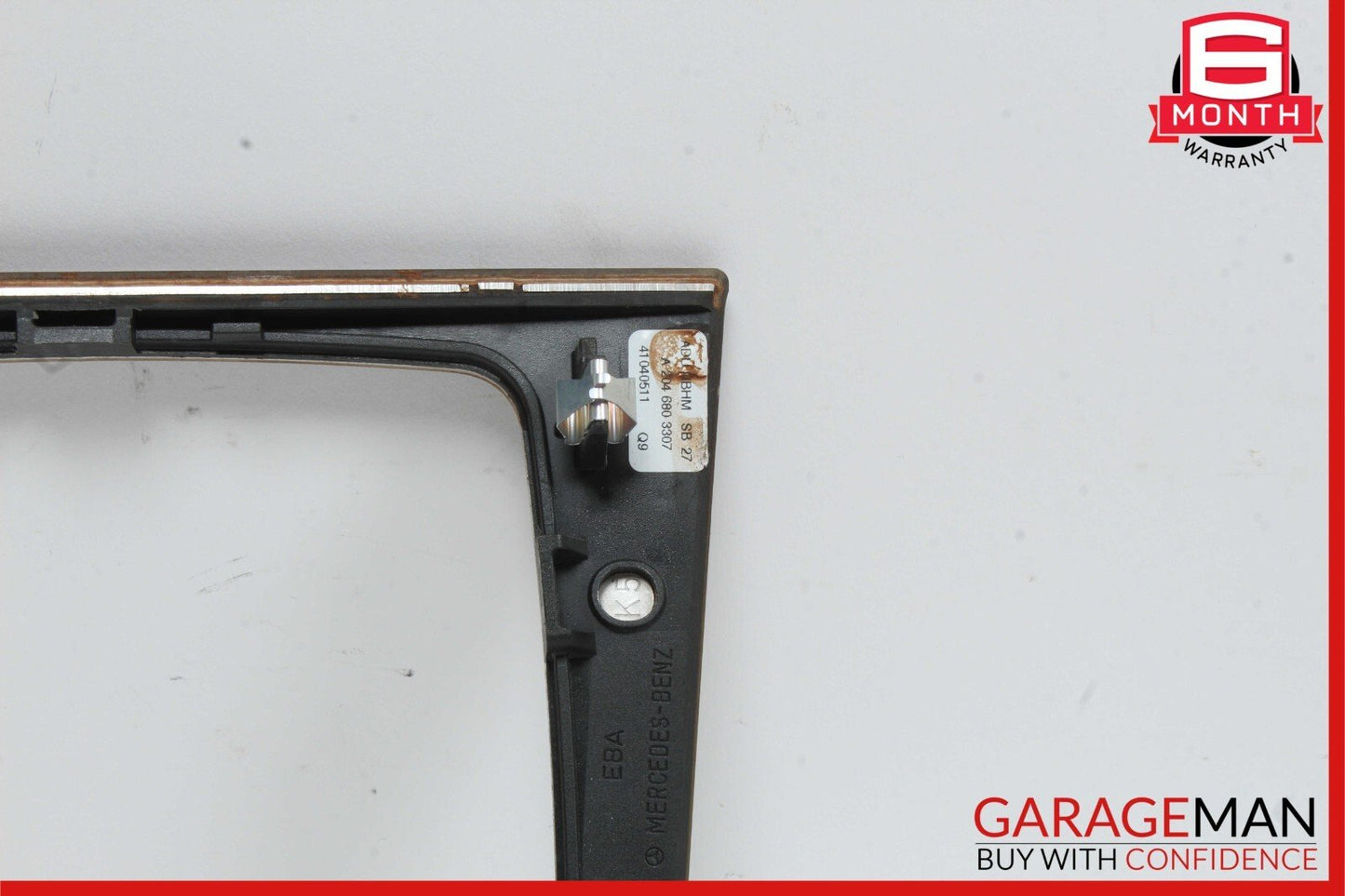 08-15 Mercedes W204 C300 4MATIC Center Console Shift Shifter Bezel Trim OEM