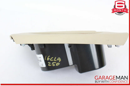 14-18 Mercedes W117 CLA250 GLA250 Center Console Cup Holder Trim Panel OEM