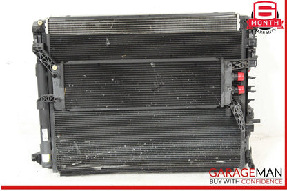 14-22 Maserati Ghibli Quattroporte Water Cooling Radiator A/C Condenser OEM