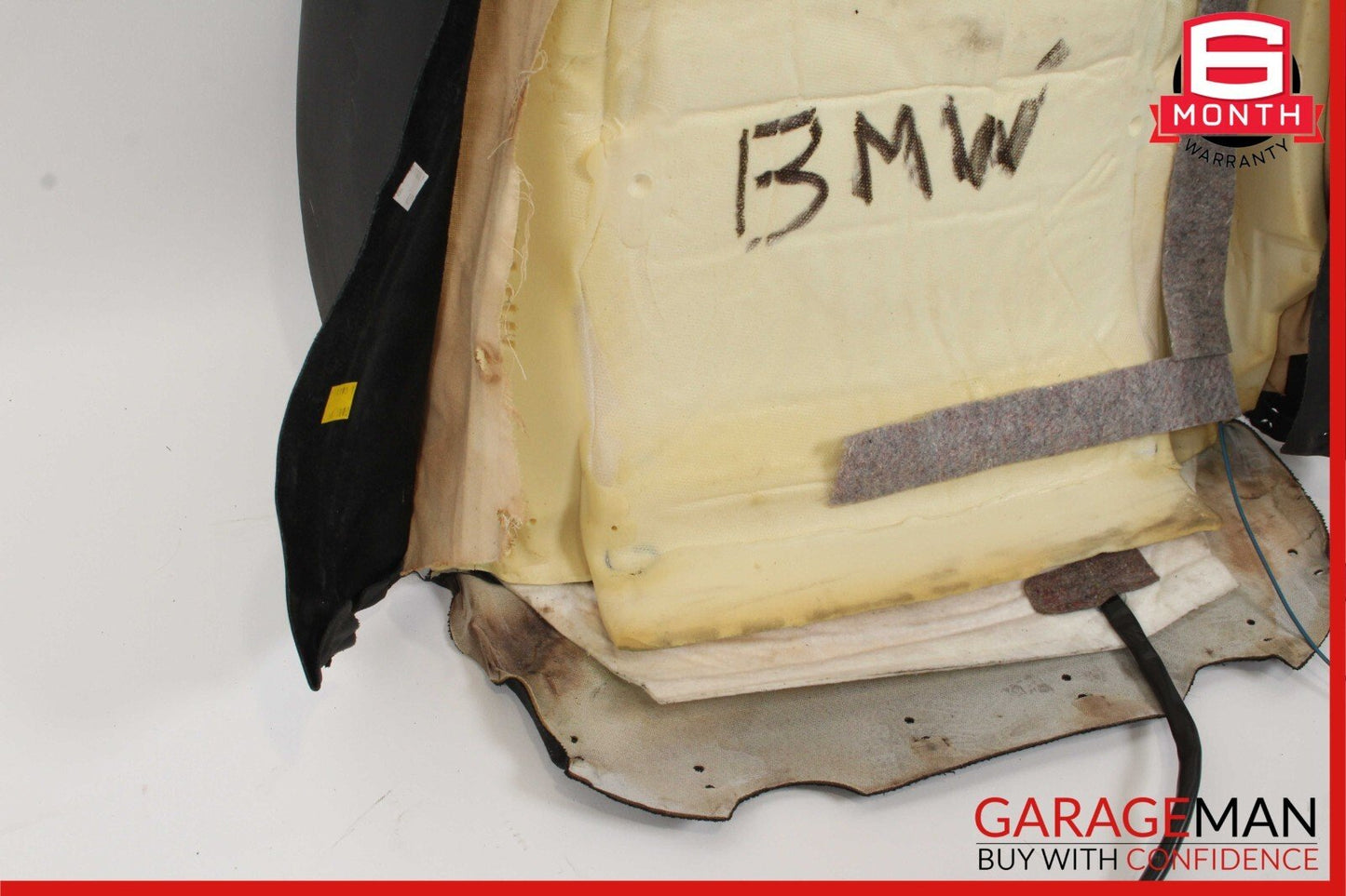 02-08 BMW E65/66 745i Front Right or Left Side Top Upper Seat Cushion Cover OEM