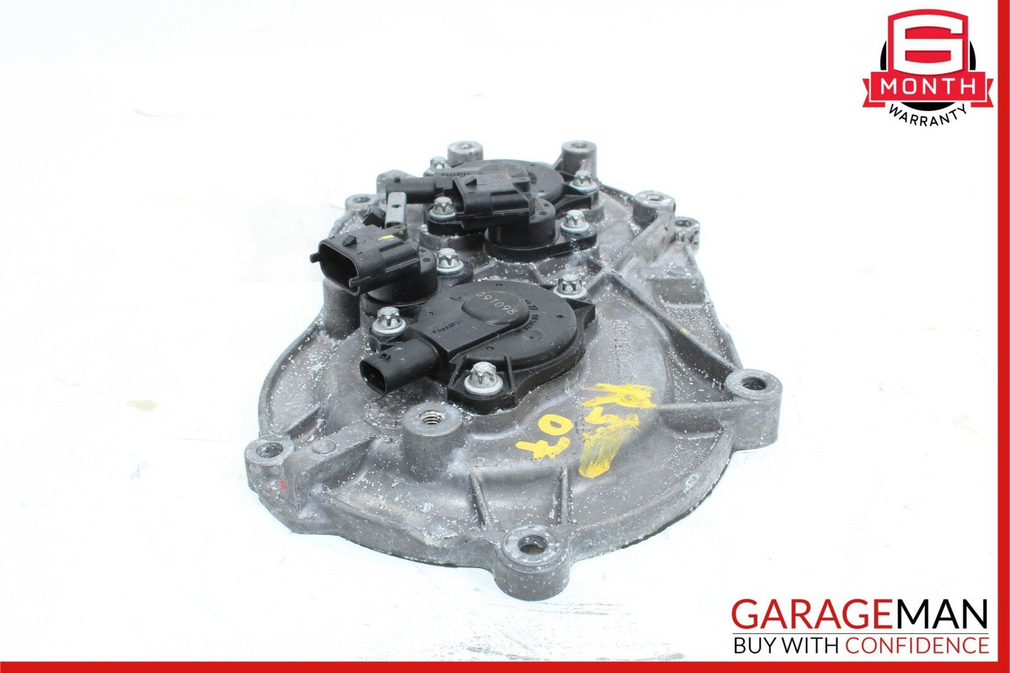06-10 Mercedes R350 CLK350 E350 Front Left Engine Timing Chain Plate Valve Cover