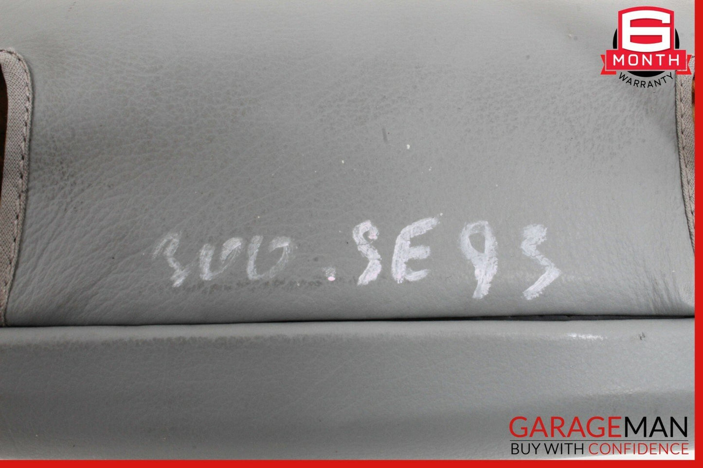 92-93 Mercedes W140 300SE Front Left or Right Seat Headrest Gray OEM
