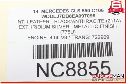 12-18 Mercedes W218 CLS550 E350 Sedan Sunroof Sun Roof Motor 2188200142 OEM