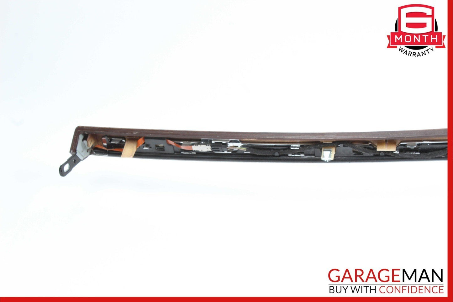 07-14 Mercedes W221 S550 Center Dash Heater Switch Control Panel Assembly Wood